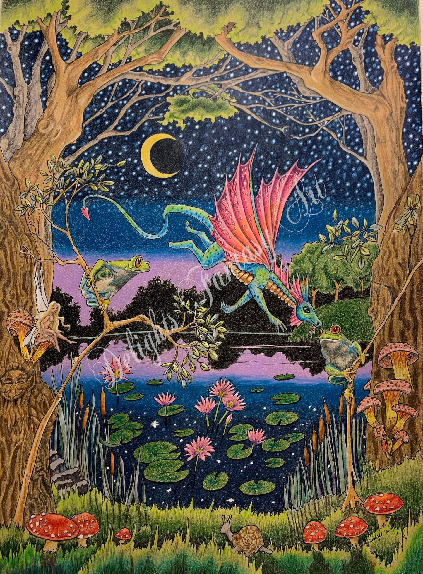 Twilight Pond