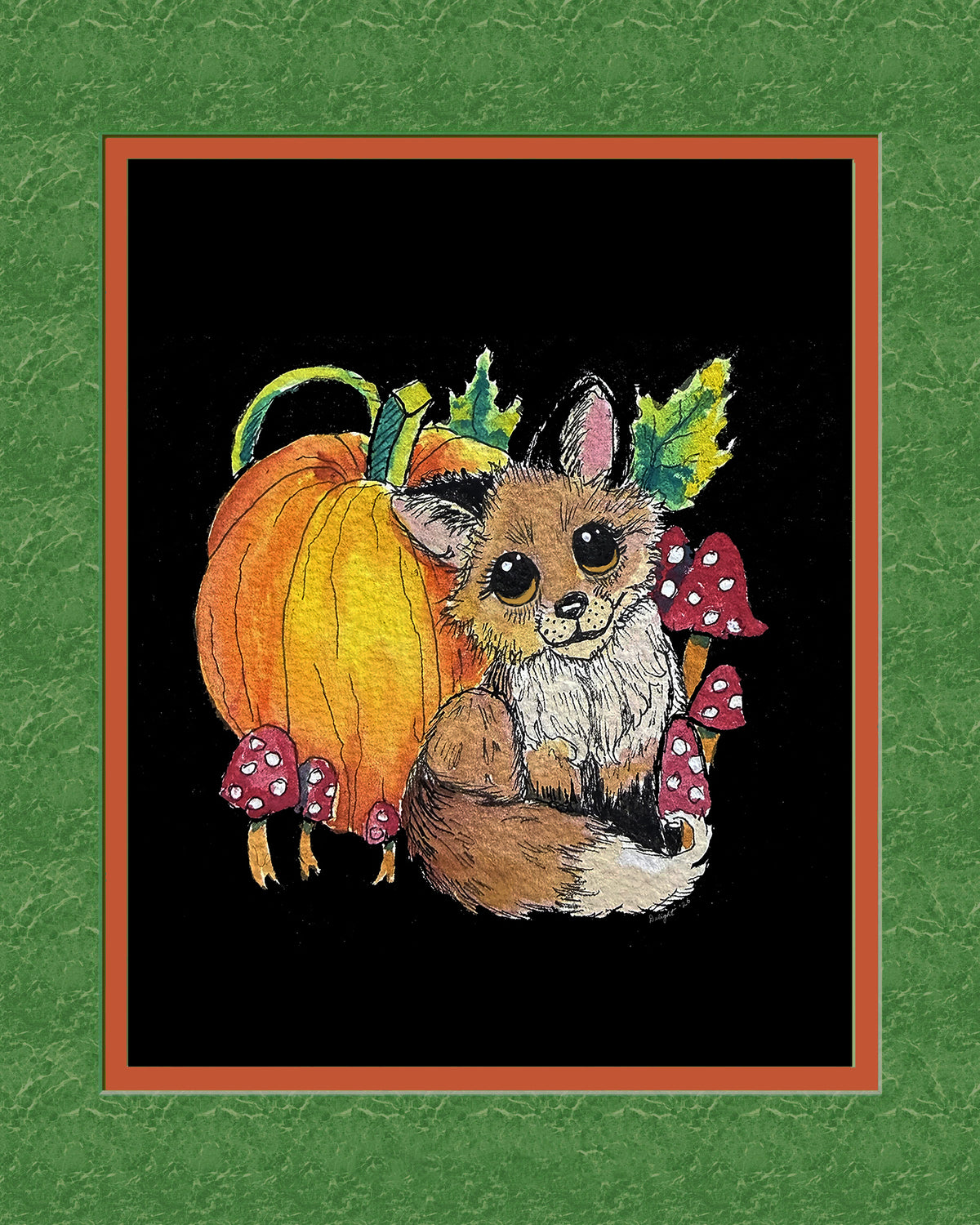 Fox and Pumpkin