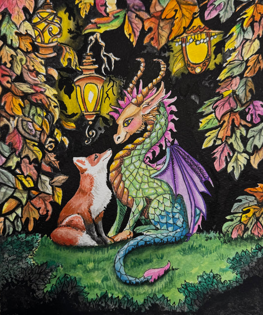 Fox and Dragon