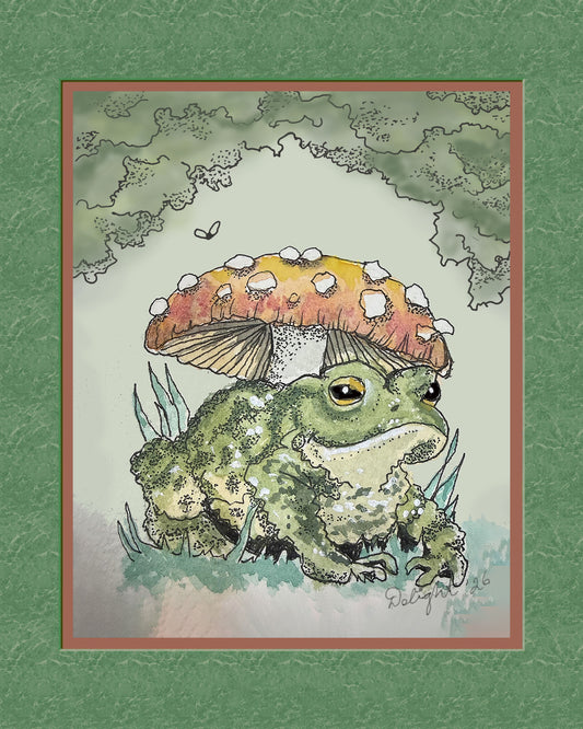 Toad and Mushroom
