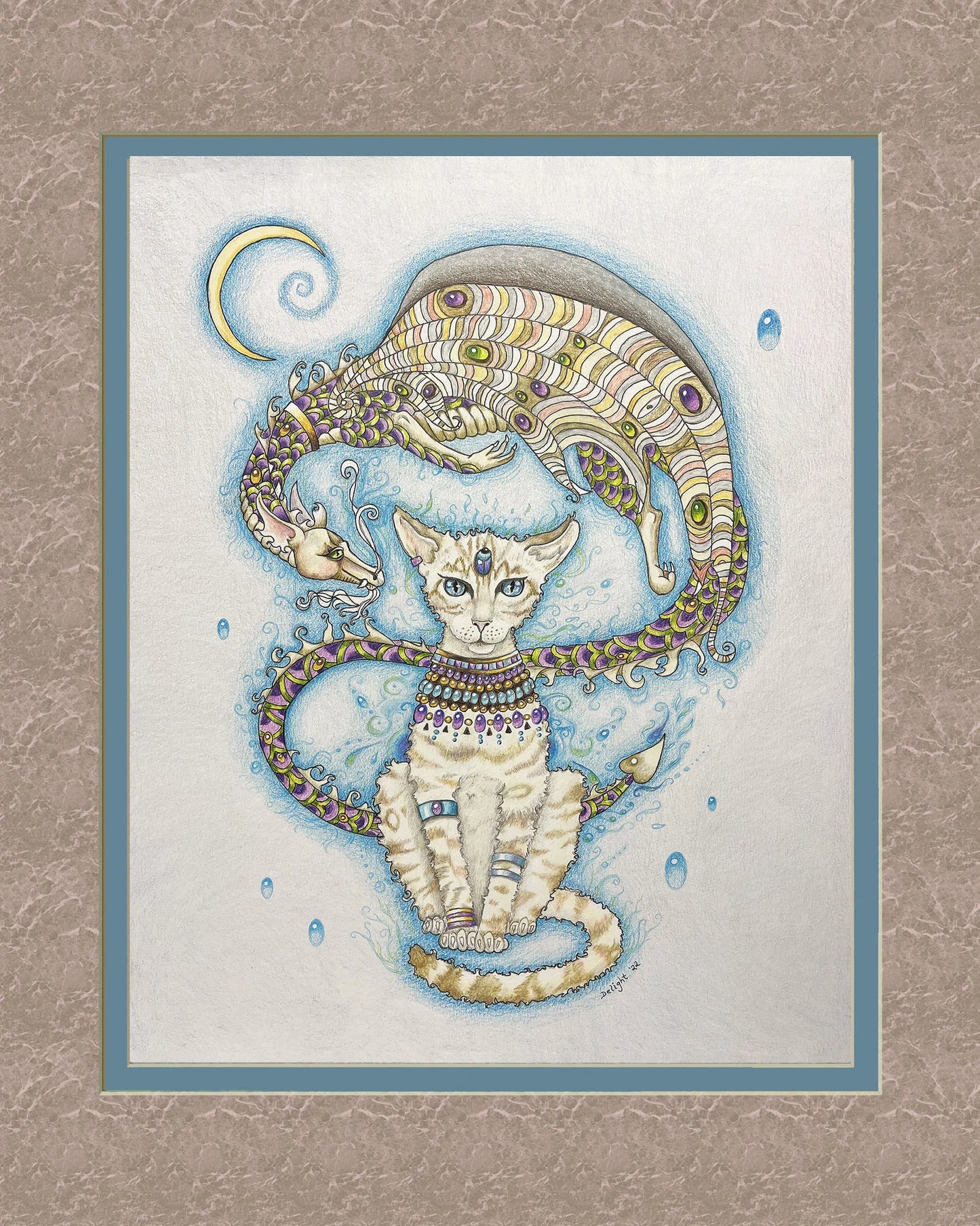 Bastet and Dragon