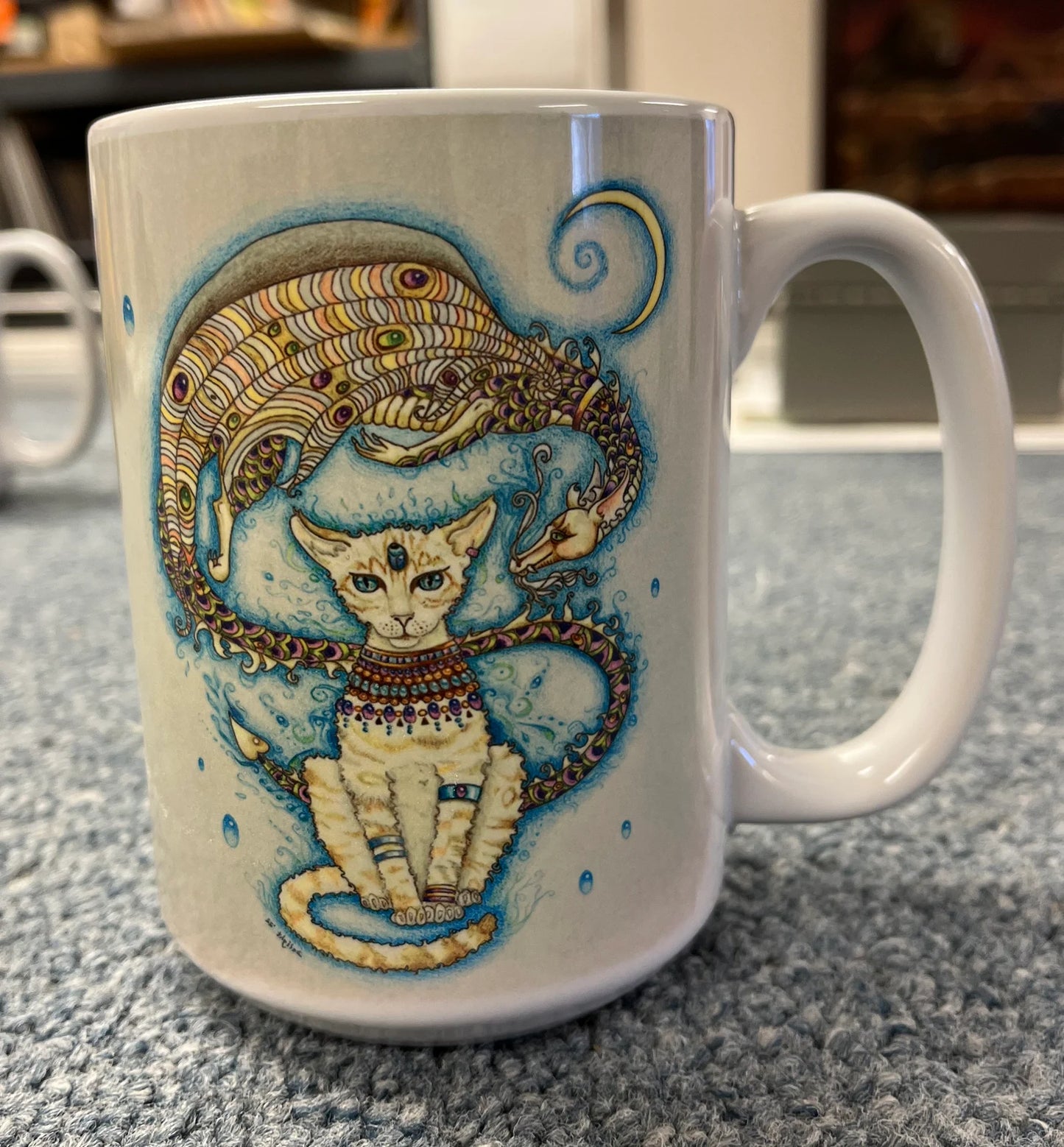 Bastet and Dragon