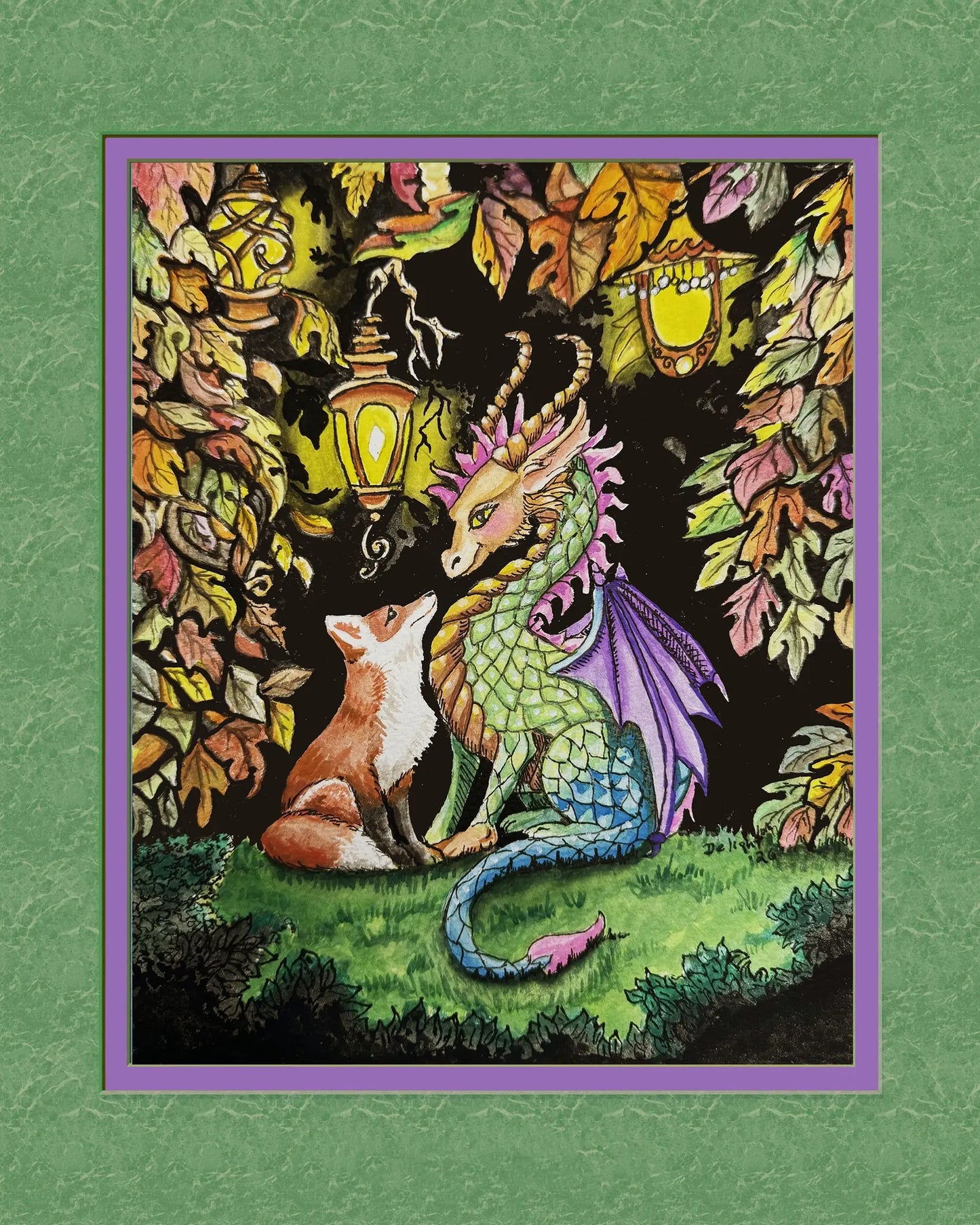 Fox and Dragon